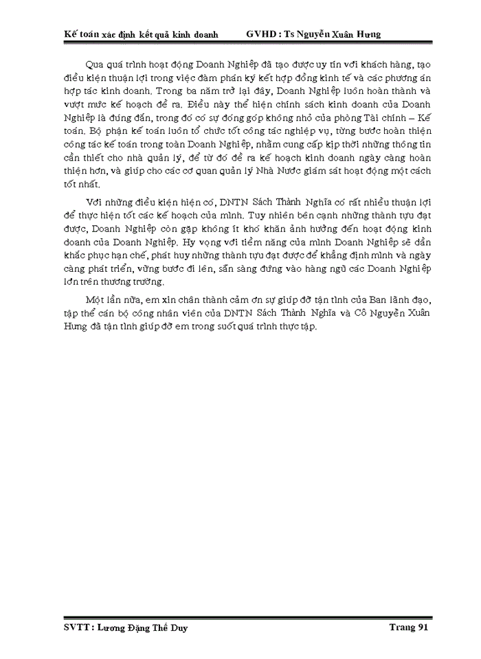 image for page Kế toán xác định kết quả hoạt động kinh doanh tại doanh nghiệp tư nhân sách thành nghĩa tp.hcm