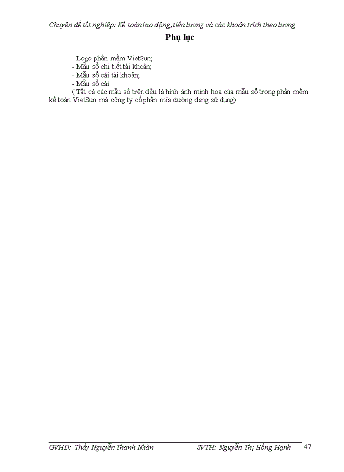 image for page Hạch toán tiền lương và các khoản trích theo lương tại công ty cổ phần Mía Đường ĐakNông