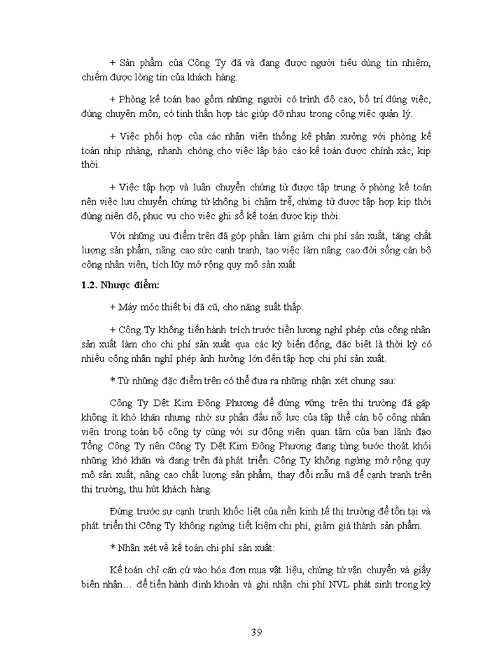 image for page Kế toán tập hợp chi phí và tính giá thành sản phẩm tại công ty tnhh mtv dệt kim đông phương