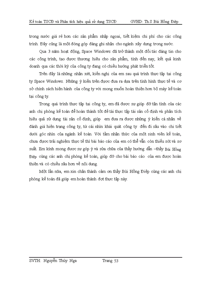 image for page Kế toán TSCD và phân tích hiệu quả sử dụng của TSCD tại công ty SPACE  WINDOWS