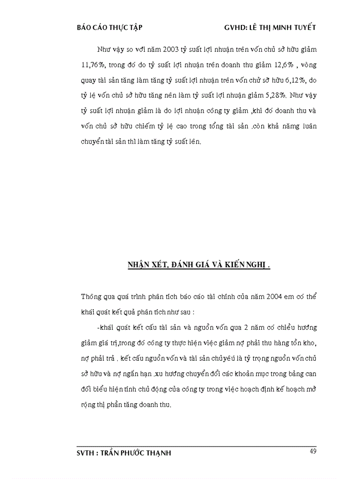 image for page Phân tích báo  cáo tài chính công ty tnhh tm & sx ngân hà