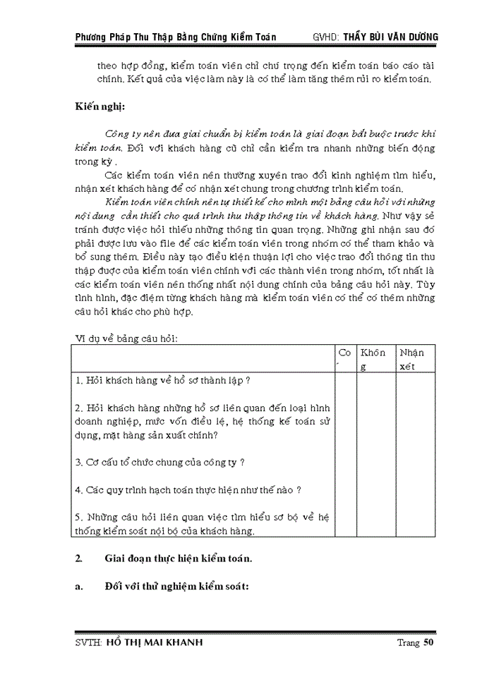 image for page Bằng chứng kiểm toán