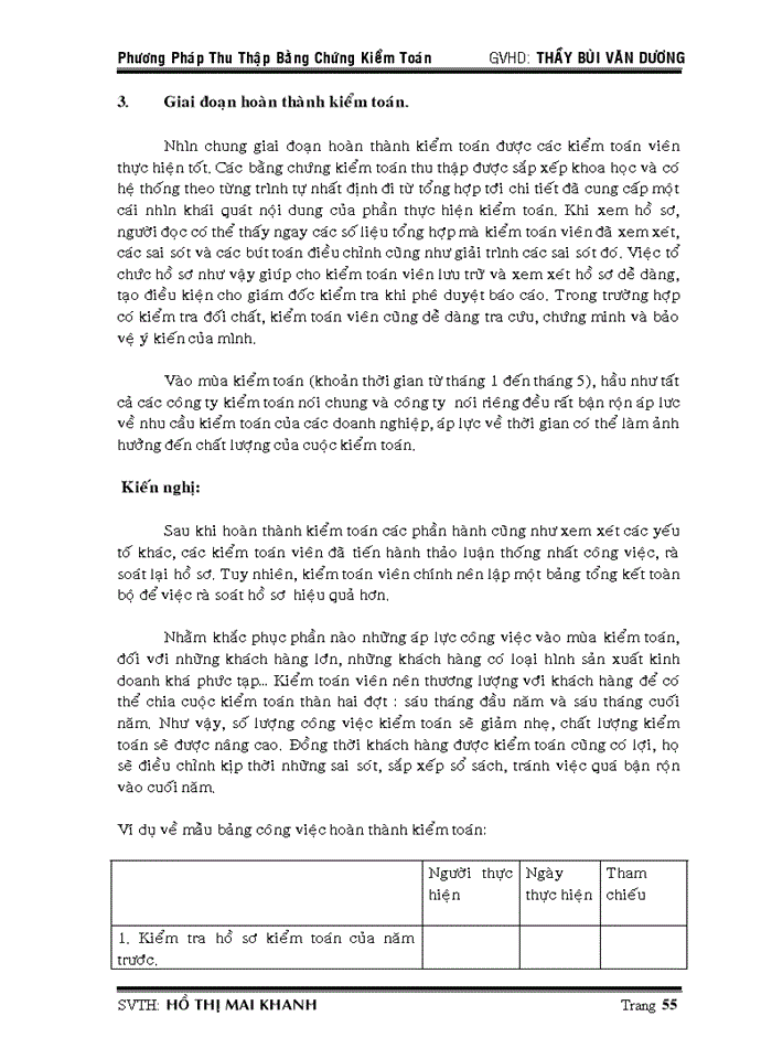 image for page Bằng chứng kiểm toán