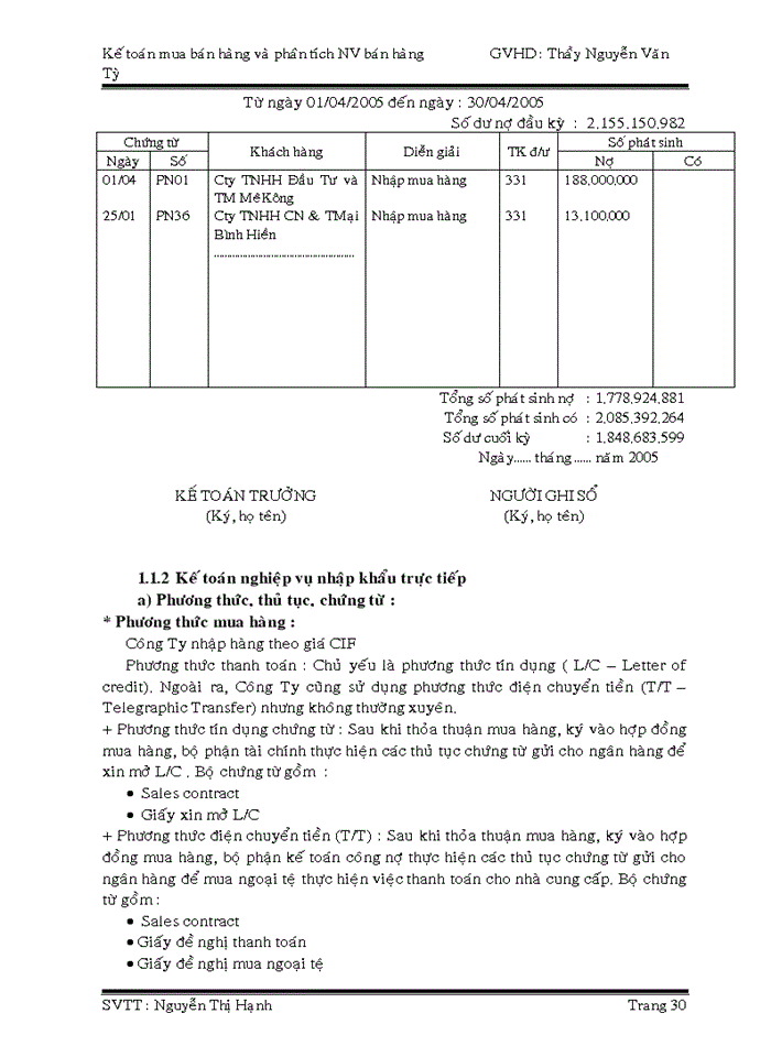 image for page Kế toán mua bán hàng và  phân tích nghiệp vụ bán hàng trong doanh nghiệp kinh doanh thương mại