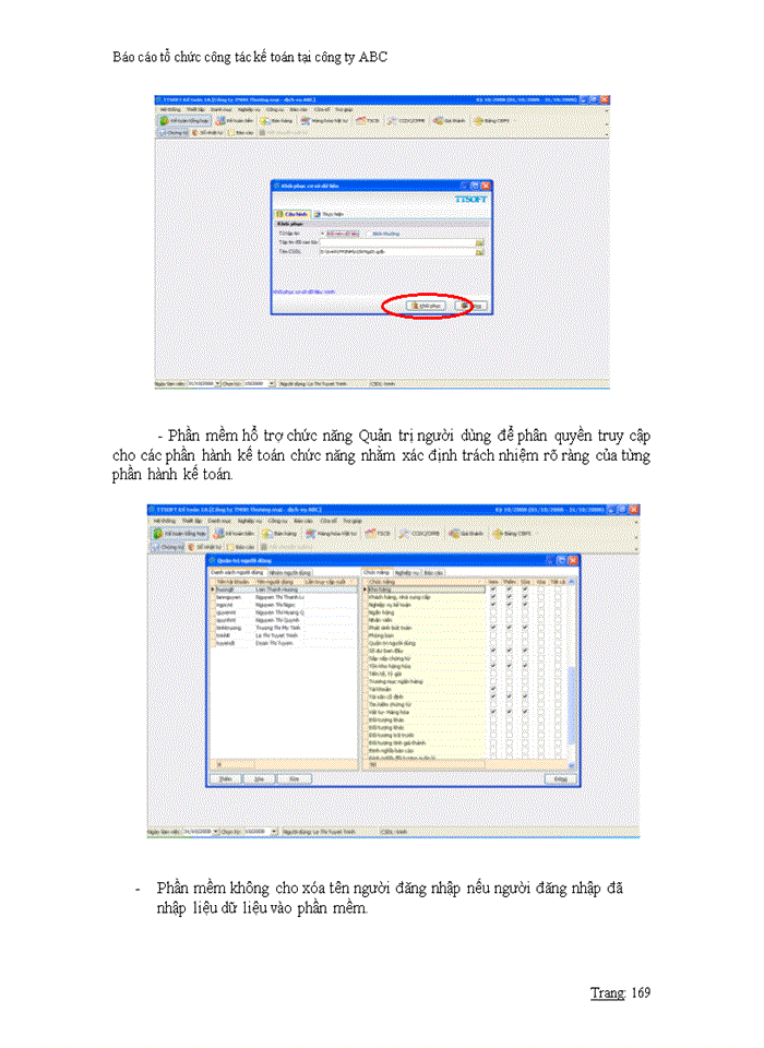 image for page Báo cáo tổ chức công tác kế toán tại công ty ABC