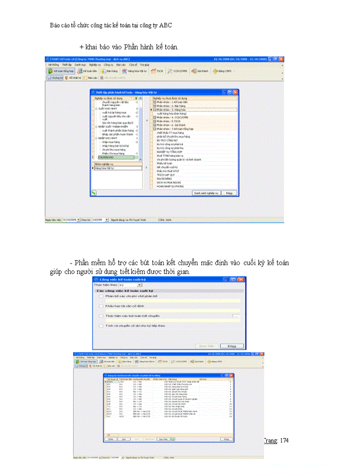 image for page Báo cáo tổ chức công tác kế toán tại công ty ABC