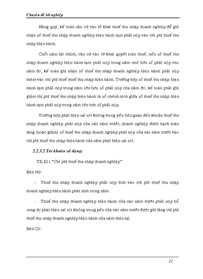 image for page Doanh thu chi phí xác nhận kết quả kinh doanh