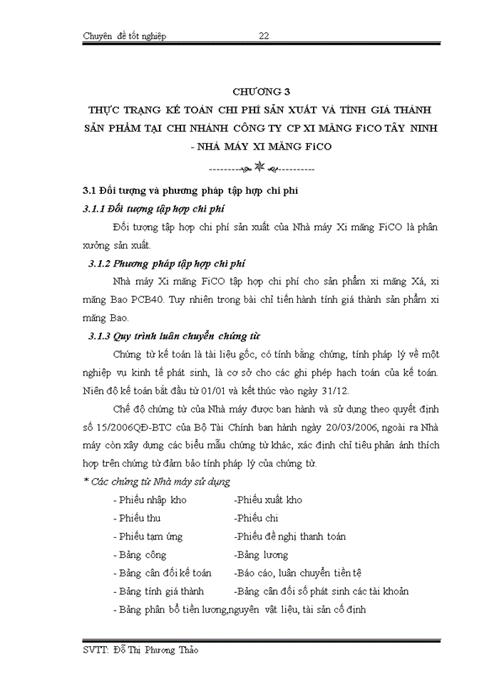 image for page Kế toán chi phí và tính giá thành sản phẩm