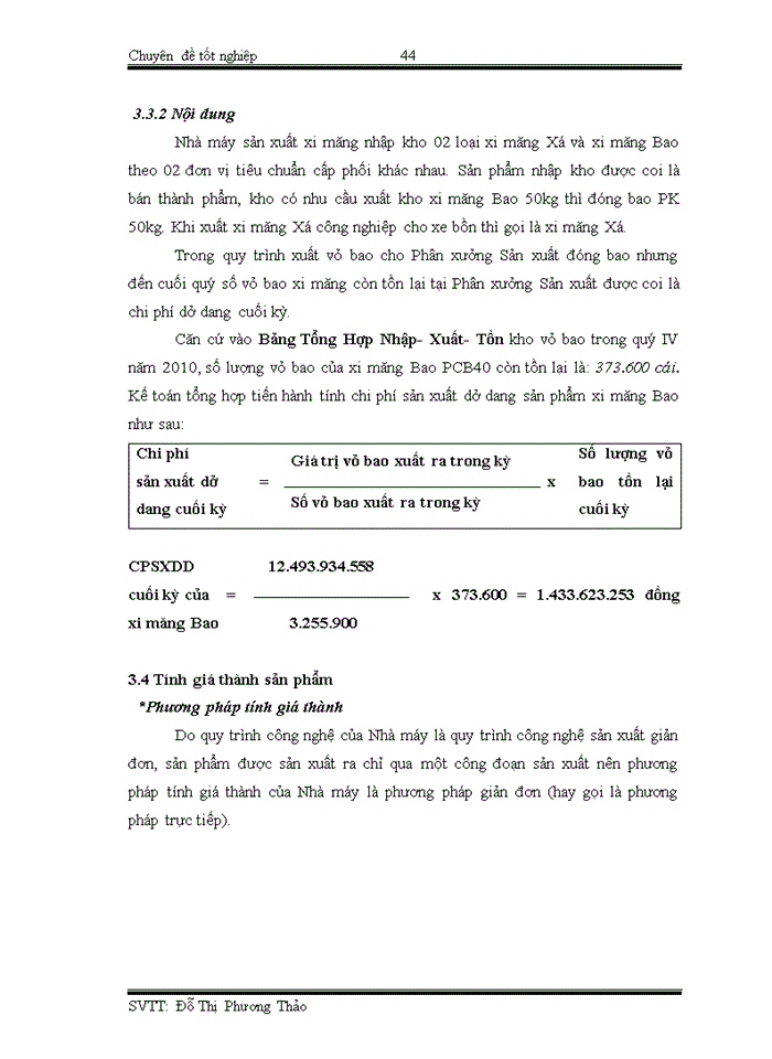 image for page Kế toán chi phí và tính giá thành sản phẩm