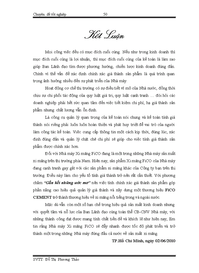 image for page Kế toán chi phí và tính giá thành sản phẩm