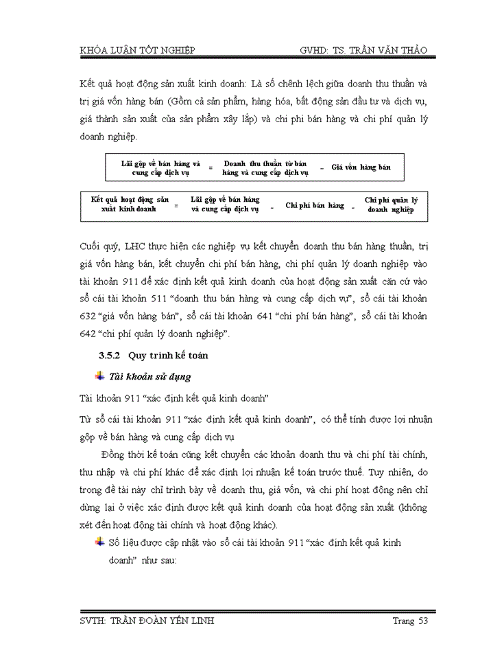 image for page Kế toán doanh thu, chi phí, và xác định kết quả hoạt động kinh doanh tại Công ty CP Long Hậu