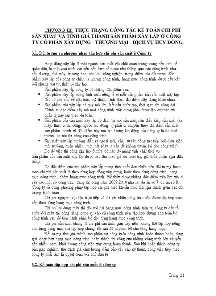 image for page Kế toán công ty cổ phần xây dựng thương mại dịch vụ Huy Đồng