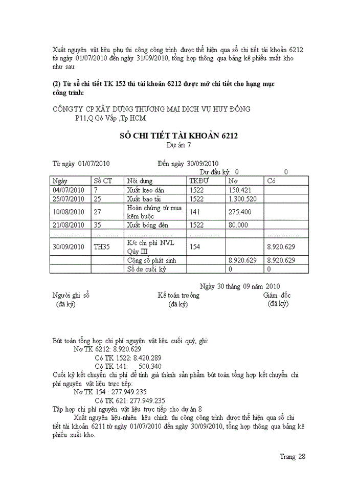 image for page Kế toán công ty cổ phần xây dựng thương mại dịch vụ Huy Đồng