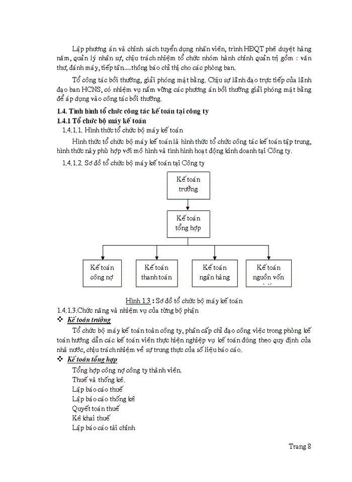 image for page Kế toán vốn bằng tiền và các khoản phải thu tại Công ty Cổ Phần Đầu Tư & Công nghiệp Tân Tạo