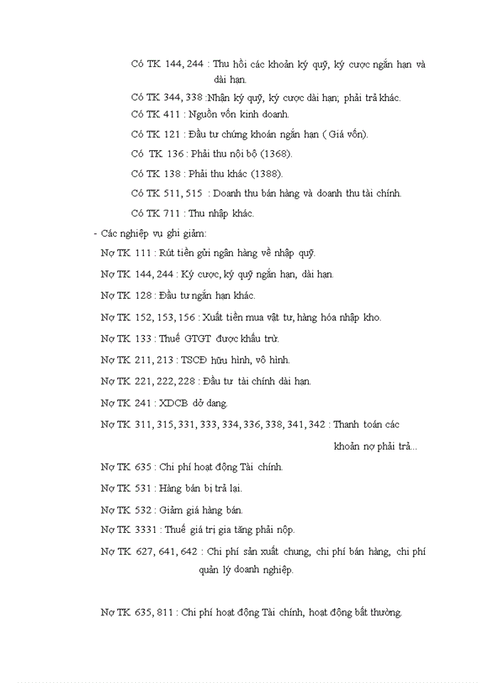 image for page Kế toán vốn bằng tiền và các khoản phải thu