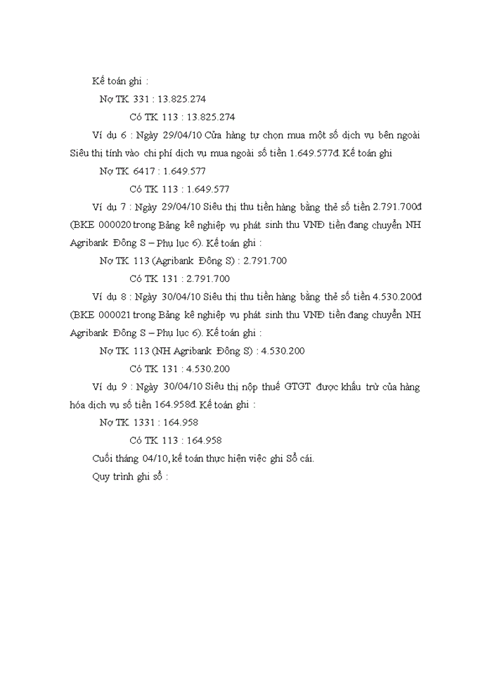 image for page Kế toán vốn bằng tiền và các khoản phải thu