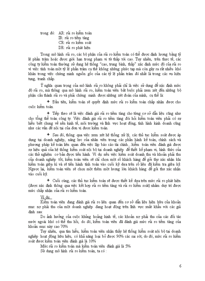 image for page Quy trình đánh giá rủi ro trong giai đoạn chuẩn bị kiểm toán tại công ty kiểm toán Ernst & Young Việt Nam