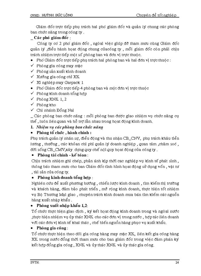 image for page Quản lí tổ chức sản xuất kinh doanh công ty Packsimex