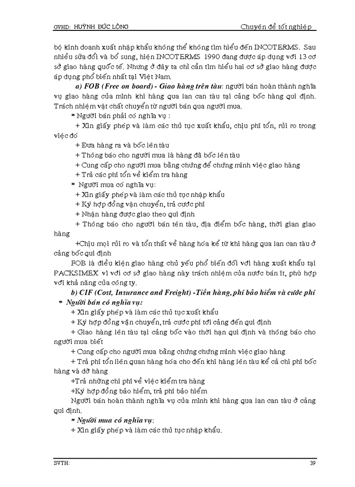 image for page Quản lí tổ chức sản xuất kinh doanh công ty Packsimex