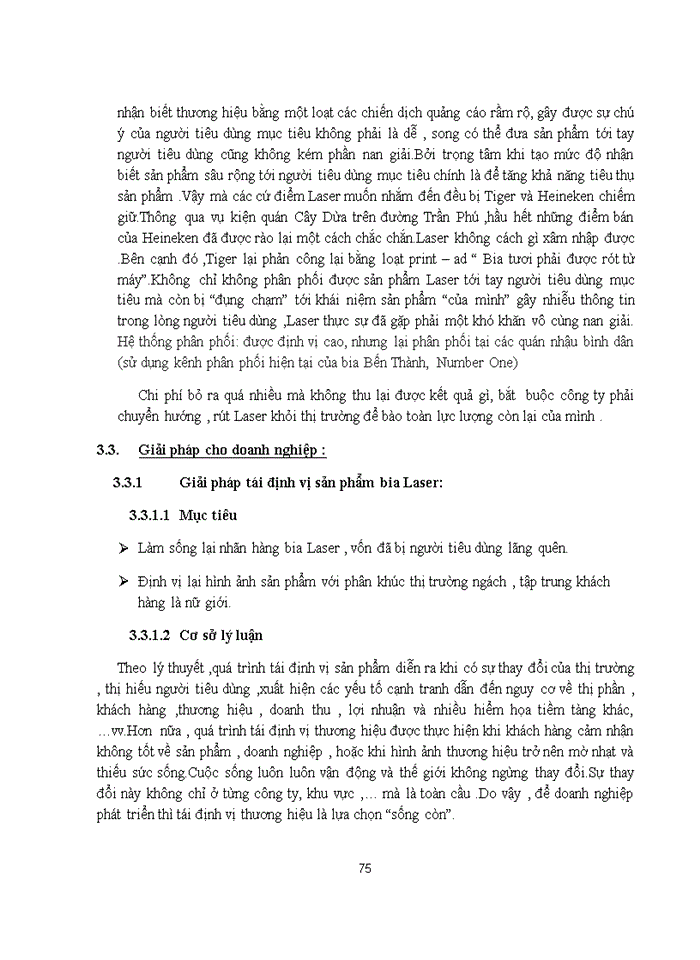 image for page Nghiên cứu chiến lược sản phẩm bia Laser của công ty Tân Hiệp Phát