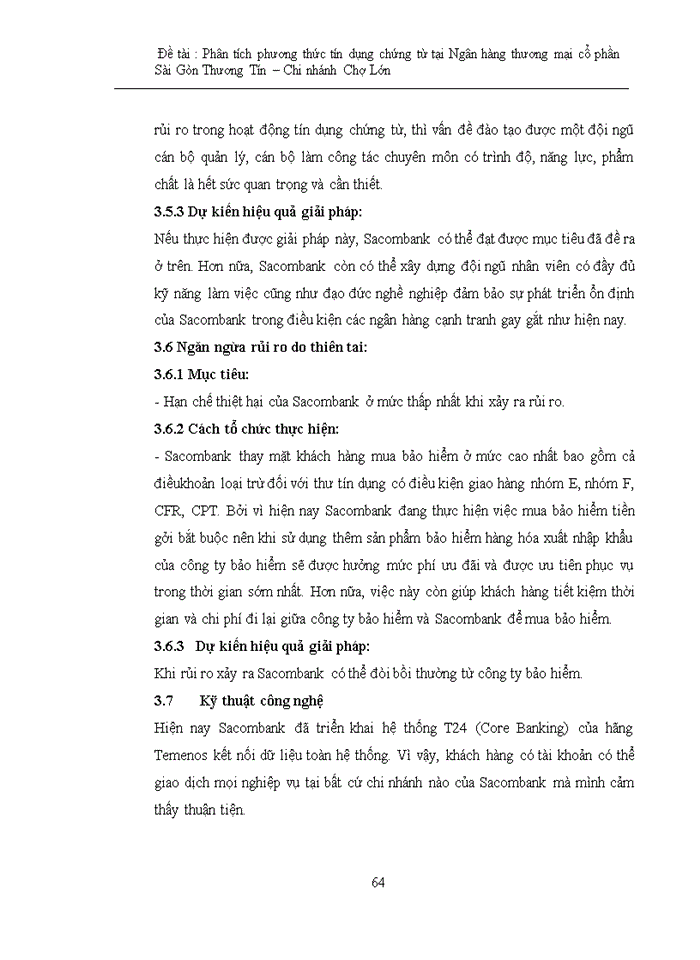 image for page Phân tích phương thức tín dụng chứng từ tại ngân hàng tmcp sài gòn thương tín – chi nhánh chợ lớn