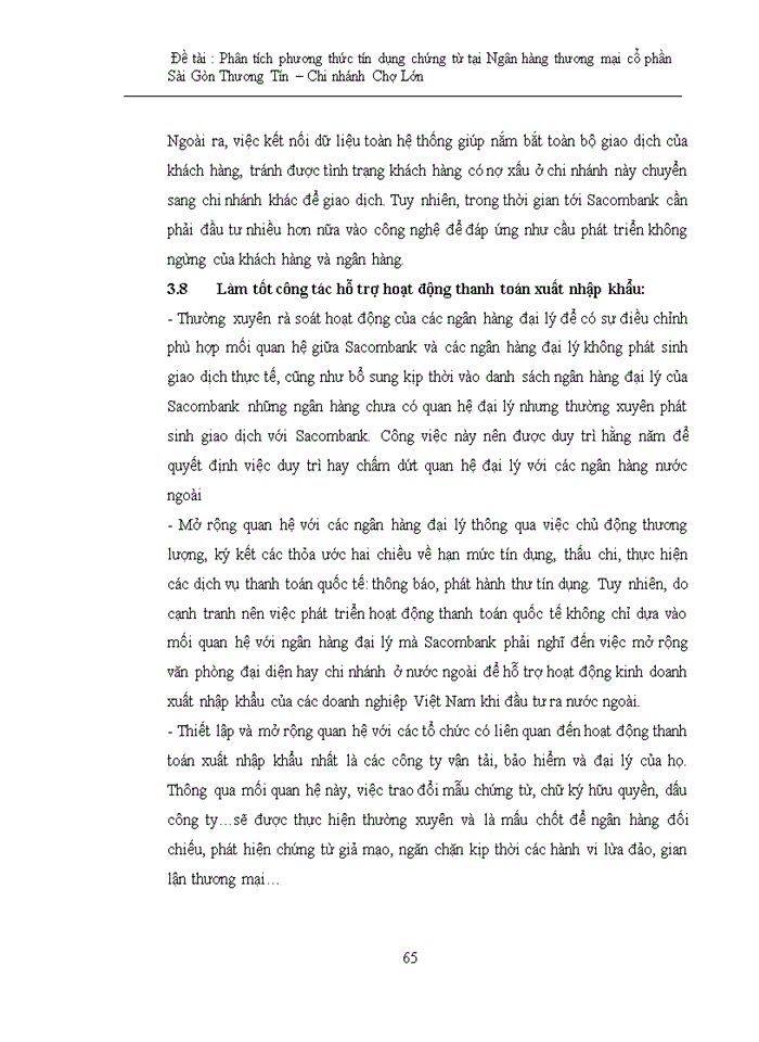 image for page Phân tích phương thức tín dụng chứng từ tại ngân hàng tmcp sài gòn thương tín – chi nhánh chợ lớn