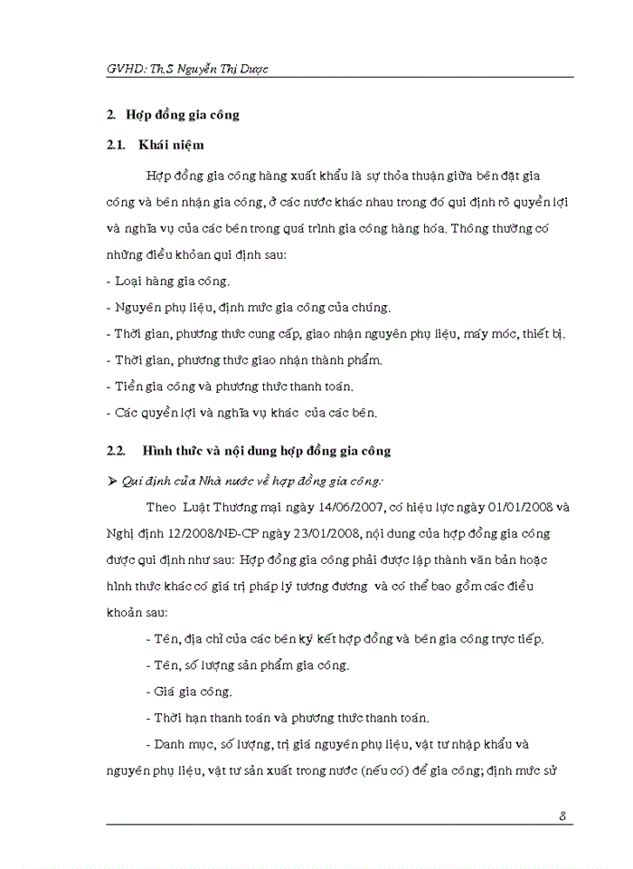 image for page Tổ chức ký kết và thực hiện hợp đồng nhập khẩu nguyên liệu sản xuất thức ăn gia súc – thủy sản tại công ty TNHH Uni-President Việt Nam