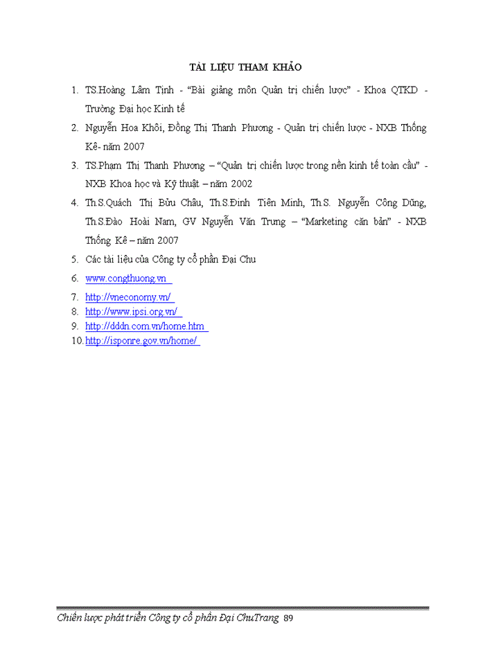 image for page Chiến lược phát triển công ty cổ phần đại chu giai đoạn 2011 – 2015