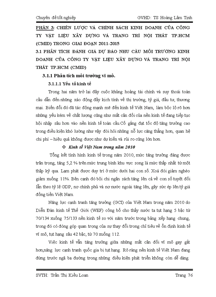 image for page Chiến lược phát triển công ty cổ phần vật liệu xây dựng và trang trí nội thất TP.HCM (CMID) trong giai đoạn 2011 - 2015