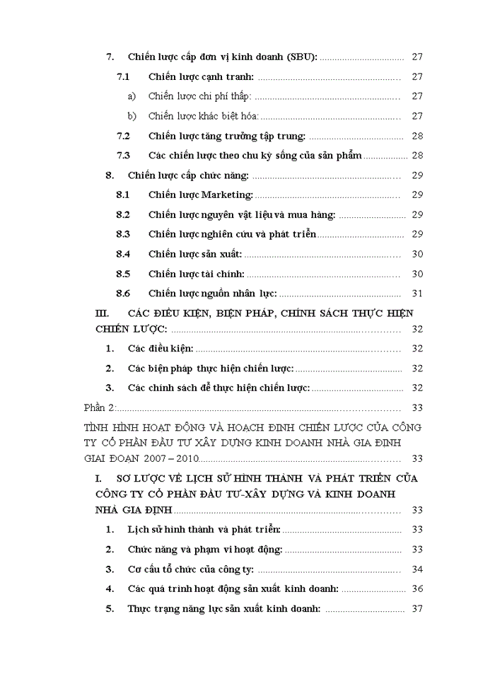 image for page Chiến lược phát triển công ty cổ phần đầu tư - xây dựng và kinh doanh nhà gia định giai đoạn 2011 - 2015