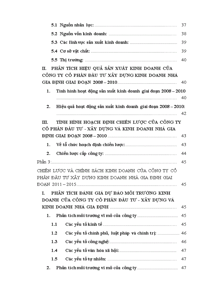 image for page Chiến lược phát triển công ty cổ phần đầu tư - xây dựng và kinh doanh nhà gia định giai đoạn 2011 - 2015