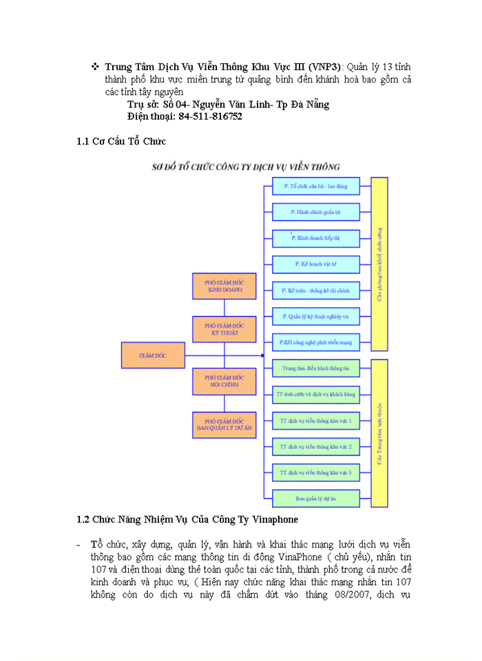 Giải Pháp Thực Hiện Chiến Lược Kinh Doanh Của Trung Tâm Dịch Vụ Viễn Thông Khu Vực II