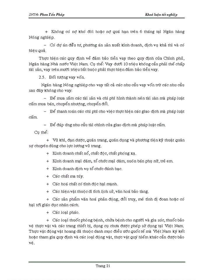 image for page Phân tích hiệu quả hoạt động kinh doanh của ngân hàng nông nghiệp và phát triển nông thôn huyện Chợ Mới