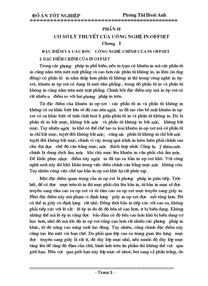 image for page Các yếu tố ảnh hưởng đến chất lượng tờ in -Một số giải pháp nâng cao  chất lượng tờ in