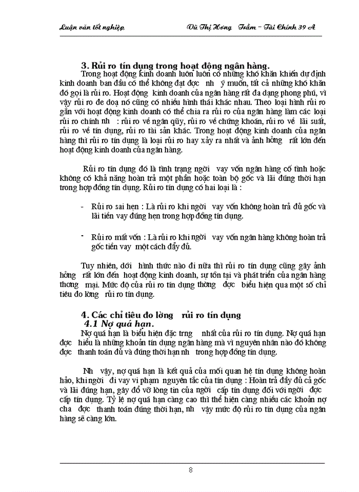image for page Giải pháp tăng cường quản lý rủi ro tín dụng ở Sở giao dịch Ngân hàng Ngoại Thương