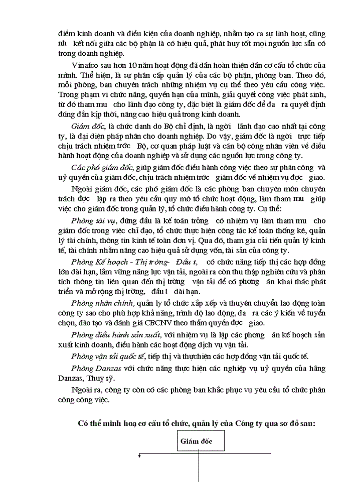 image for page Phương hướng thực hiện công tác hạch toán và quản lý Nguồn vốn chủ sở hữu tại công ty Vinafco khi chuyển sang công ty cổ phần