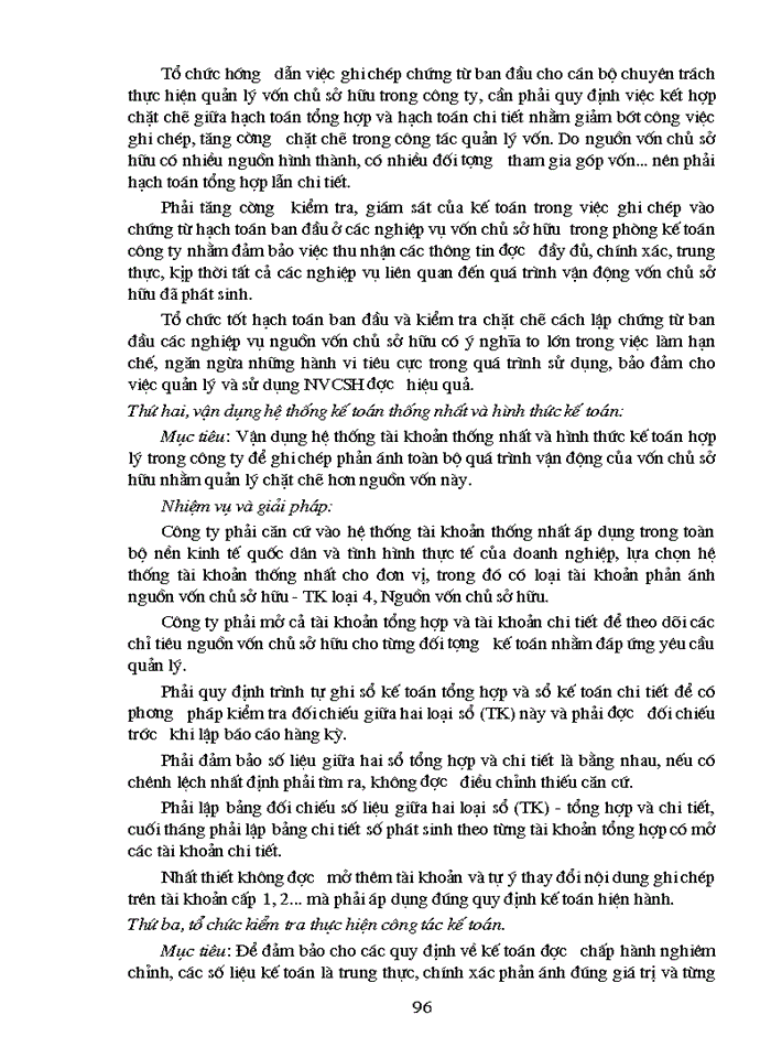 image for page Phương hướng thực hiện công tác hạch toán và quản lý Nguồn vốn chủ sở hữu tại công ty Vinafco khi chuyển sang công ty cổ phần
