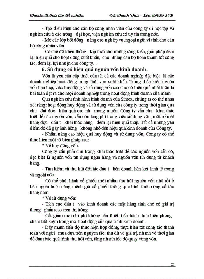 image for page Thực trạng và giải pháp cho hoạt động xuất khẩu của công ty XNK Nam Hà Nội