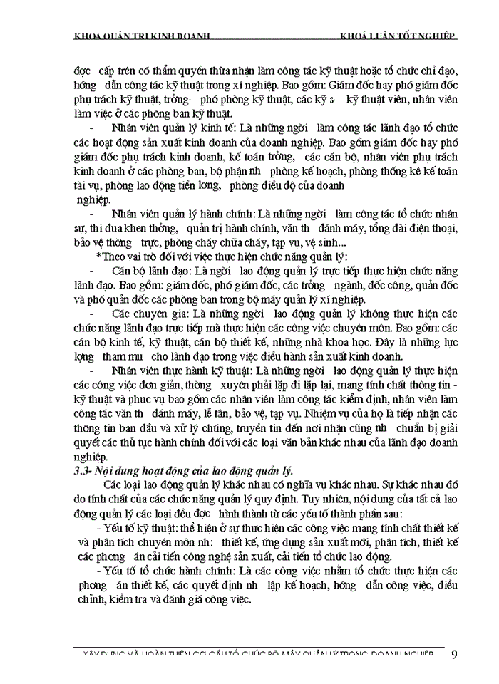 image for page Xây dựng và hoàn thiện cơ cấu tổ chức bộ máy quản lý tại công ty đầu tư - xây dựng hà nội