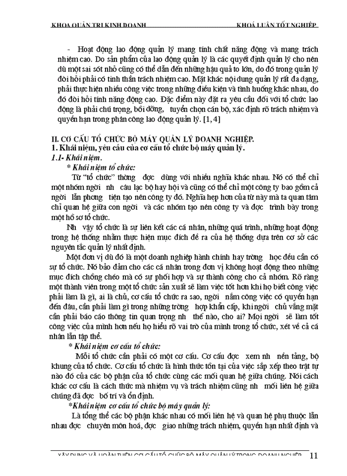 image for page Xây dựng và hoàn thiện cơ cấu tổ chức bộ máy quản lý tại công ty đầu tư - xây dựng hà nội