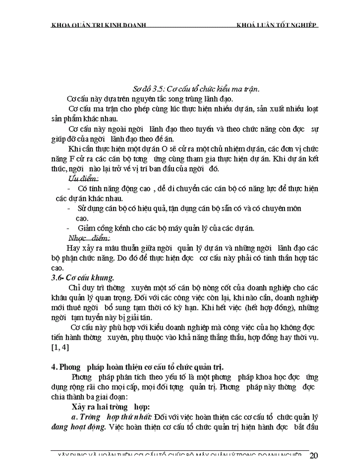 image for page Xây dựng và hoàn thiện cơ cấu tổ chức bộ máy quản lý tại công ty đầu tư - xây dựng hà nội