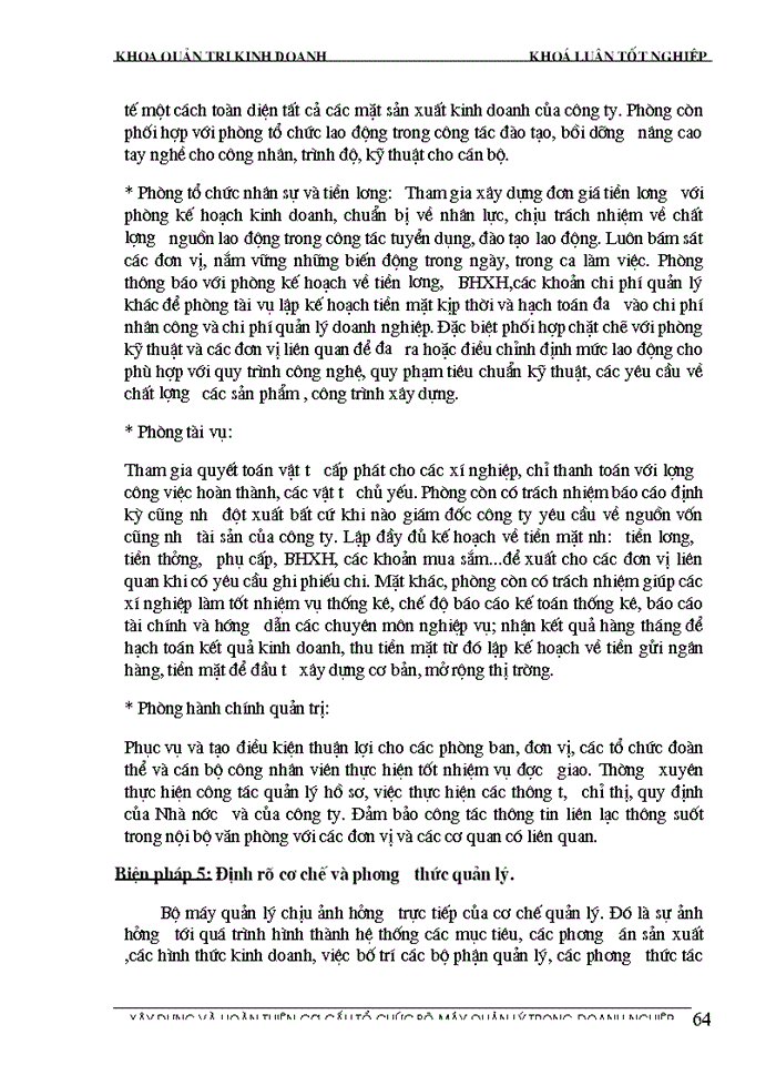 image for page Xây dựng và hoàn thiện cơ cấu tổ chức bộ máy quản lý tại công ty đầu tư - xây dựng hà nội