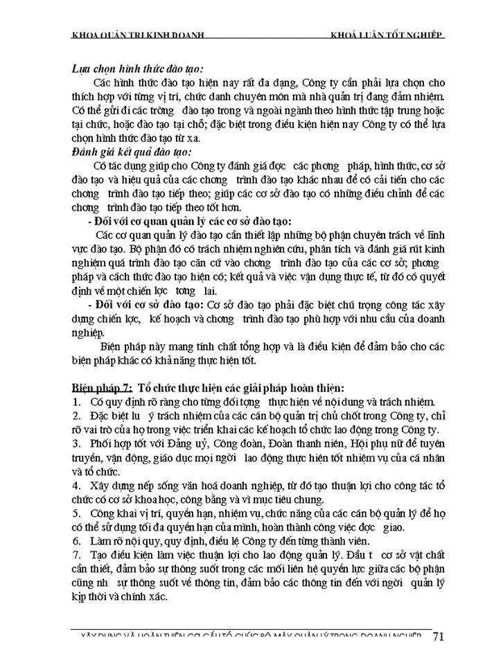 image for page Xây dựng và hoàn thiện cơ cấu tổ chức bộ máy quản lý tại công ty đầu tư - xây dựng hà nội