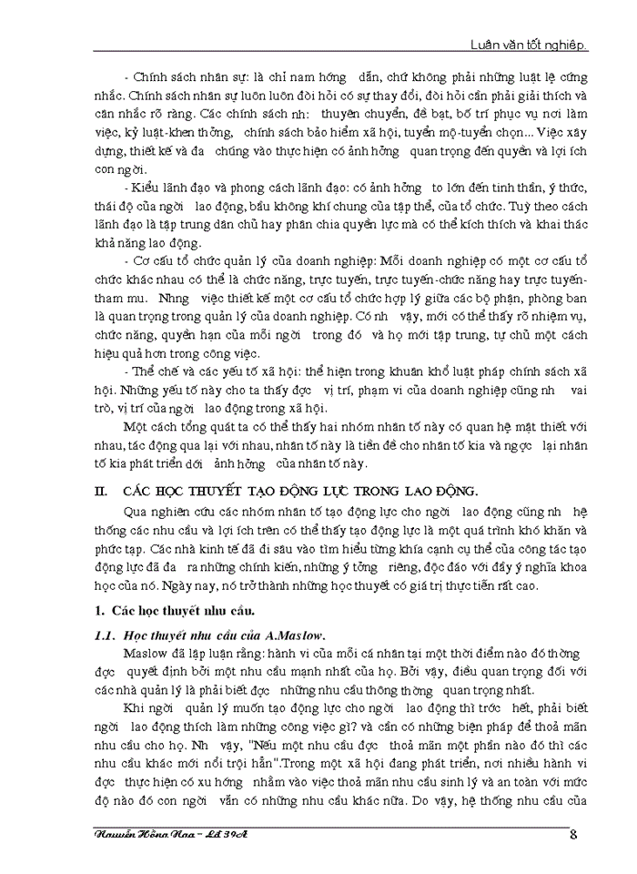 image for page Một số biện pháp nhămg tạo động lực cho người lao động tại công ty Gốm xây dựng Đoàn kết