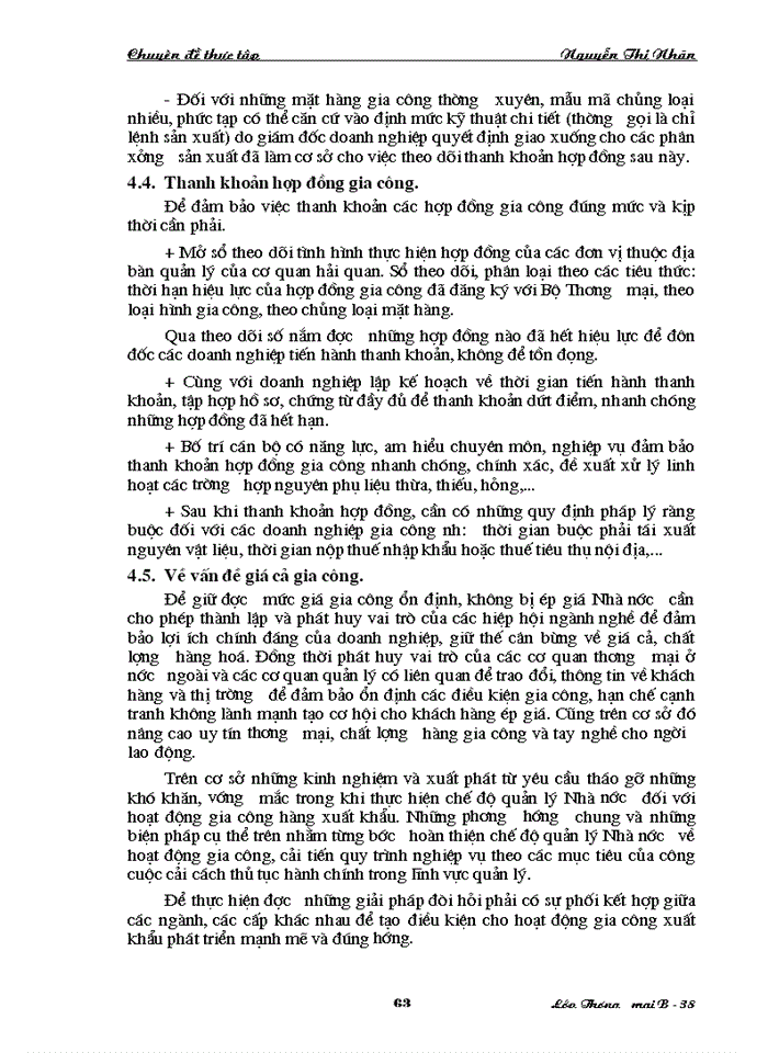 image for page Một số biện pháp nâng cao hiệu quả quản lý Nhà nước đối với hoạt động gia công hàng xuất khẩu