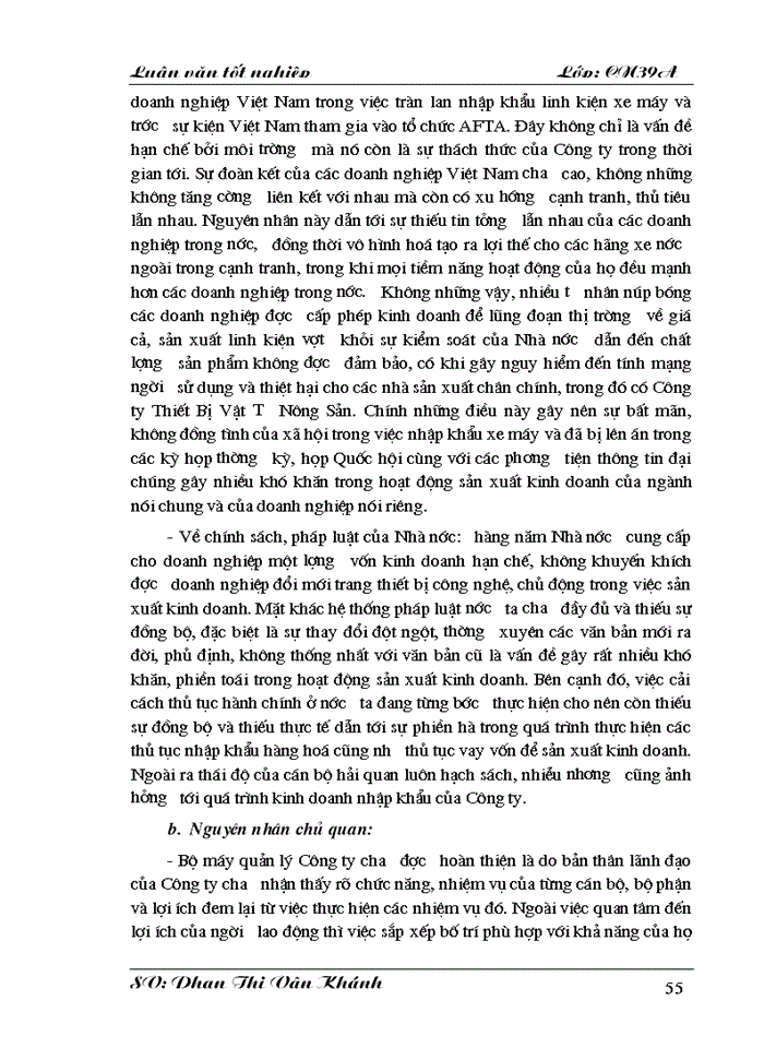 image for page Một số biện pháp cơ bản nhằm nâng cao hiệu quả sản xuất kinh doanh ở Công ty Thiết Bị Vật Tư Nông Sản