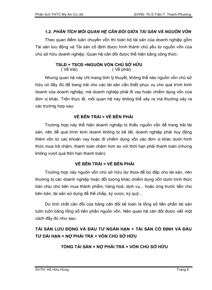 image for page Phân tích tình hình tài chính công ty TNHH may xuất khẩu Mỹ An