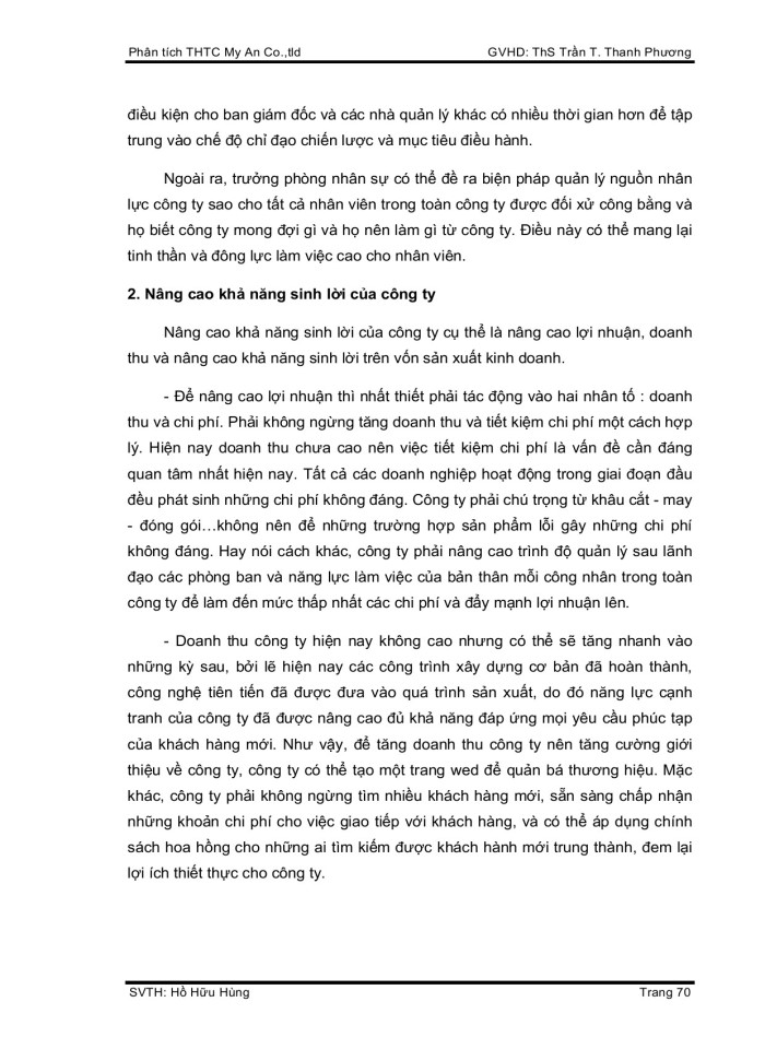 image for page Phân tích tình hình tài chính công ty TNHH may xuất khẩu Mỹ An