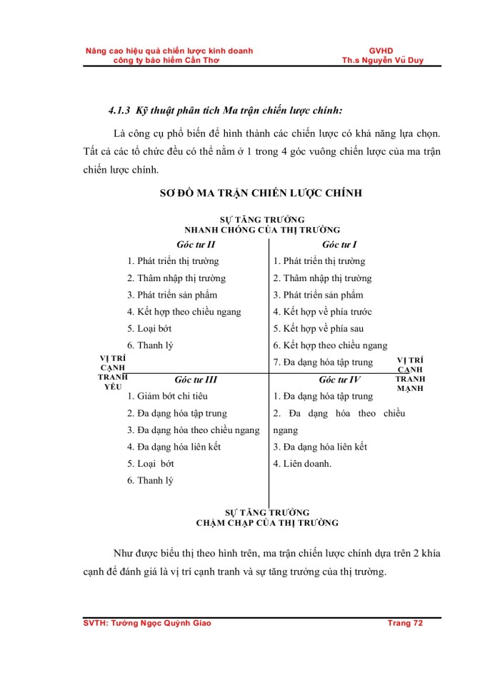 image for page Nâng cao hiệu quả chiến lược kinh doanh                                                  GVHD              công ty bảo hiểm Cần Thơ