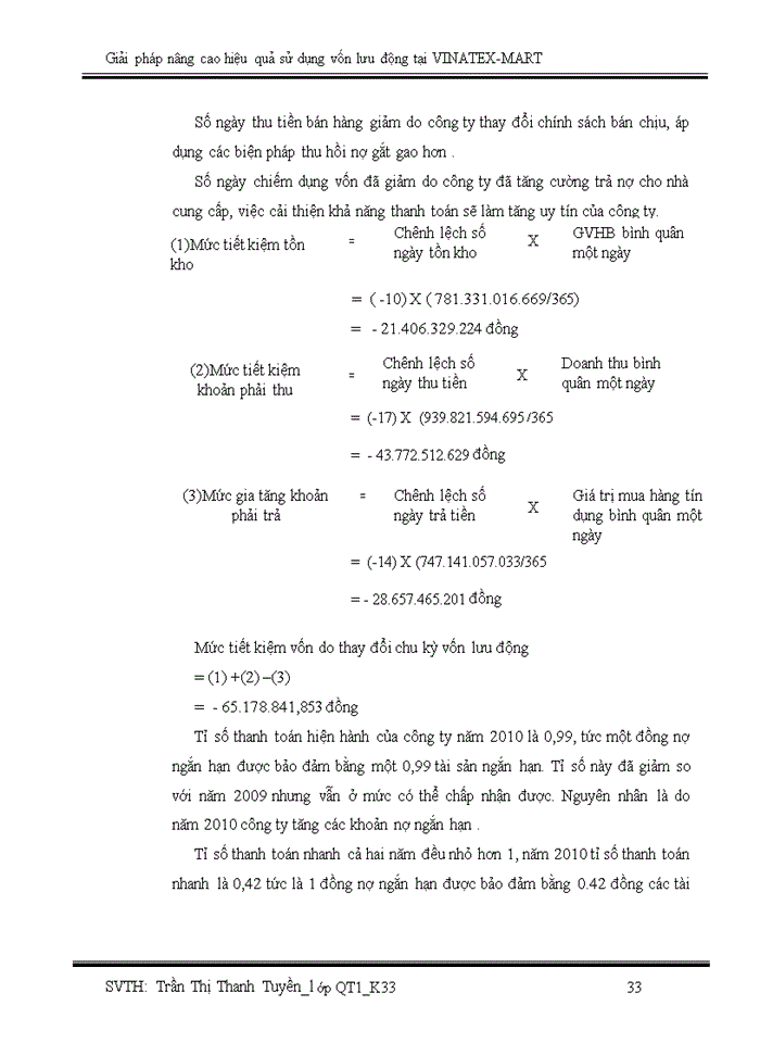 image for page Giải pháp nâng cao hiệu quả sử dụng vốn lưu động tại công ty TNHH một thành viên thương mại thời trang dệt may việt nam